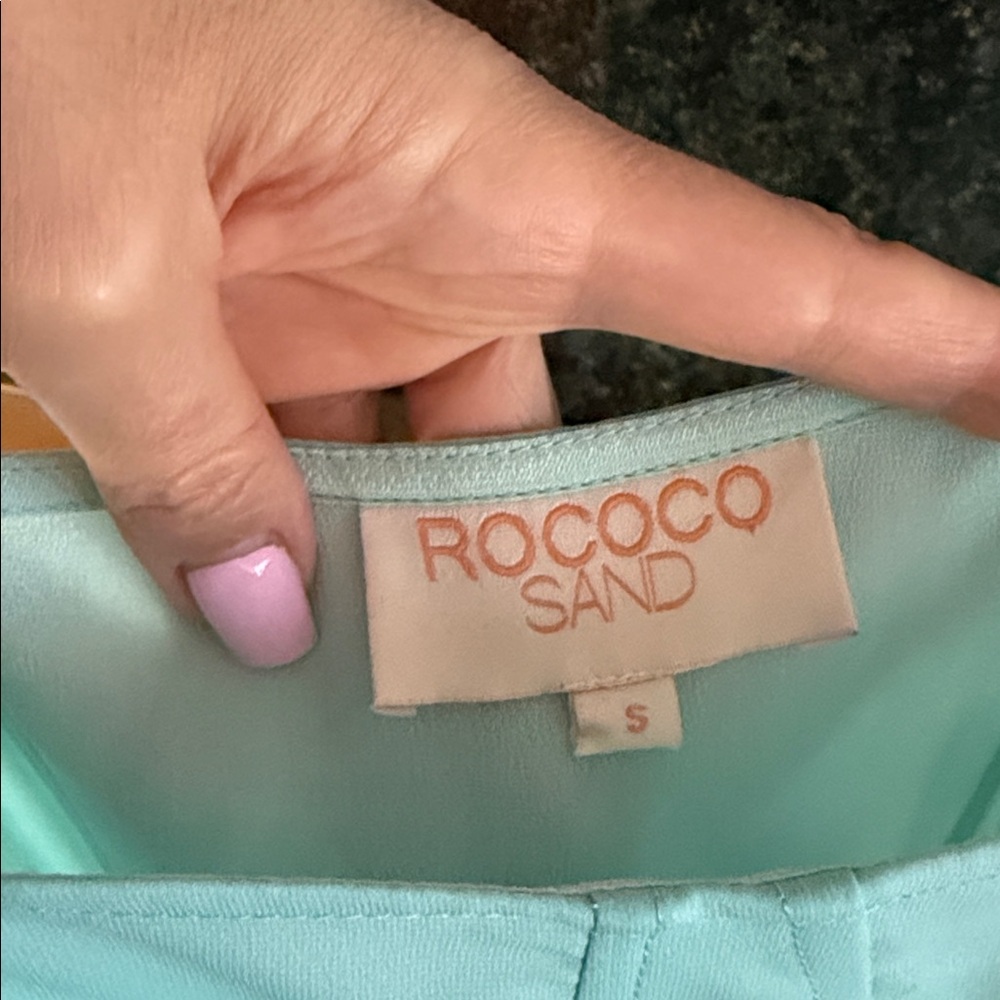 Rococo Sand Ciceli rainbow raffle dress sz S - Picture 10 of 17